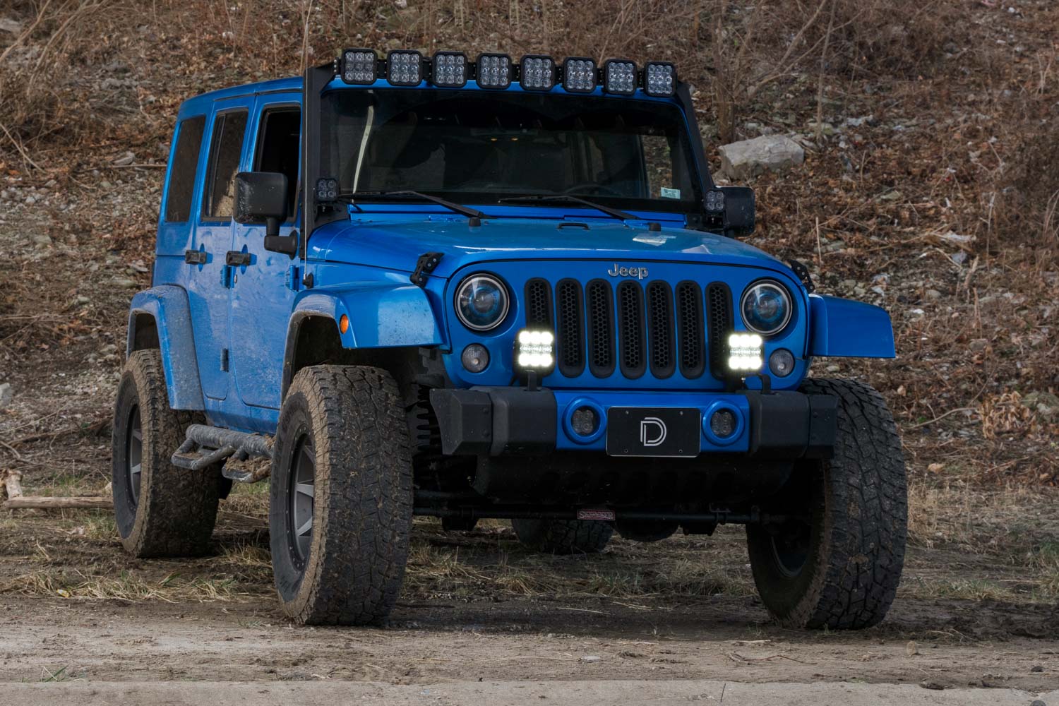 Stage Series Bumper Bracket Kit for 2007-2018 Jeep JK Wrangler - Image 3