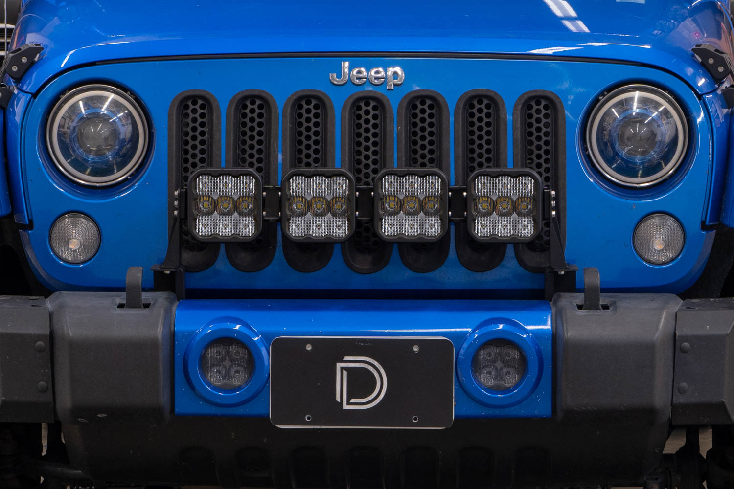 Stage Series Grille Bracket Kit for 2007-2018 Jeep JK Wrangler - Image 2
