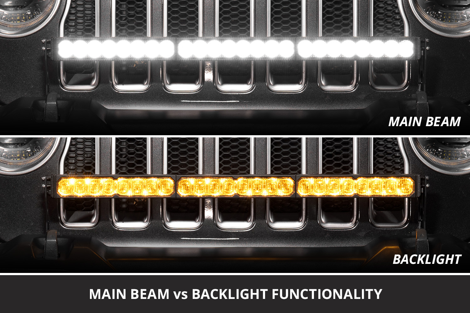 Jeep 2018 SS30 Bumper LED Kit Sport White Driving ABL - Image 6