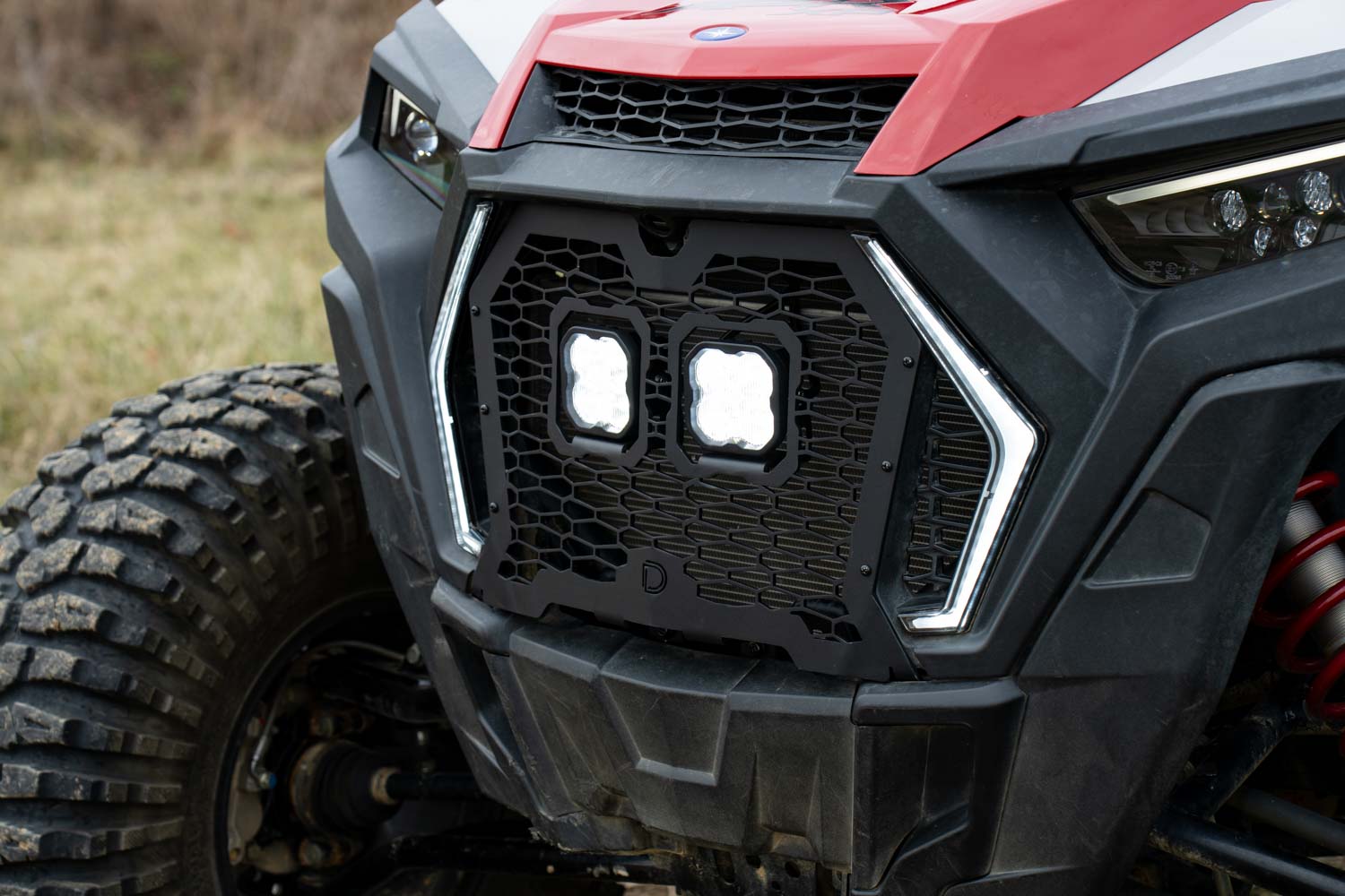 Stage Series LED Grille Kit for 2019-2024 Polaris RZR XP  Sport Yellow Combo - Image 5