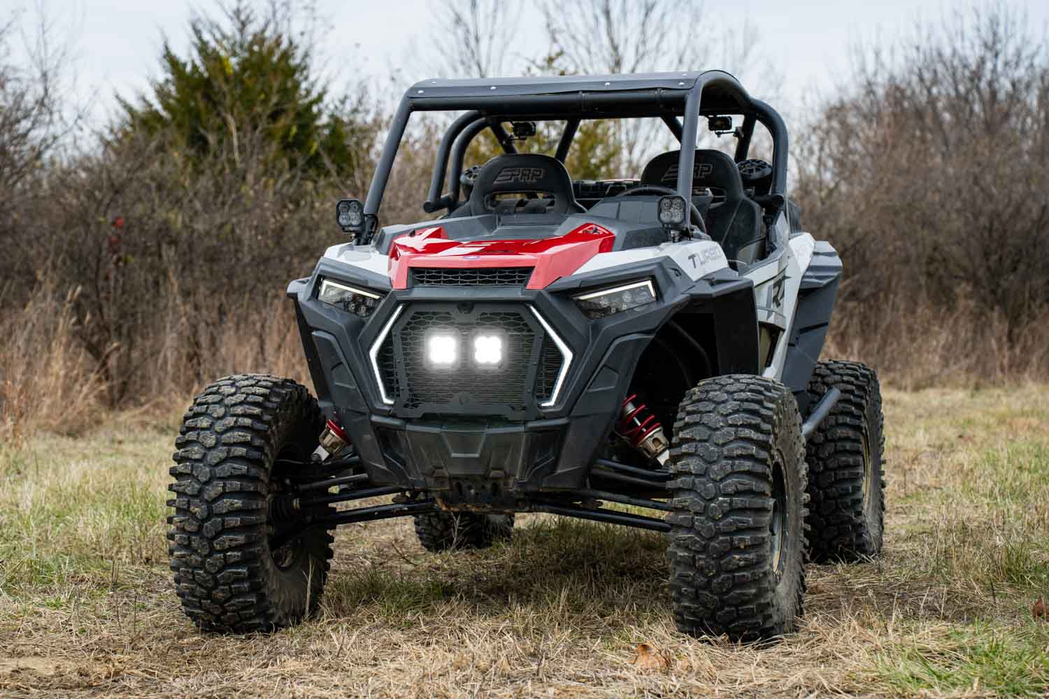 Stage Series LED Grille Kit for 2019-2024 Polaris RZR XP  Sport Yellow Combo - Image 3