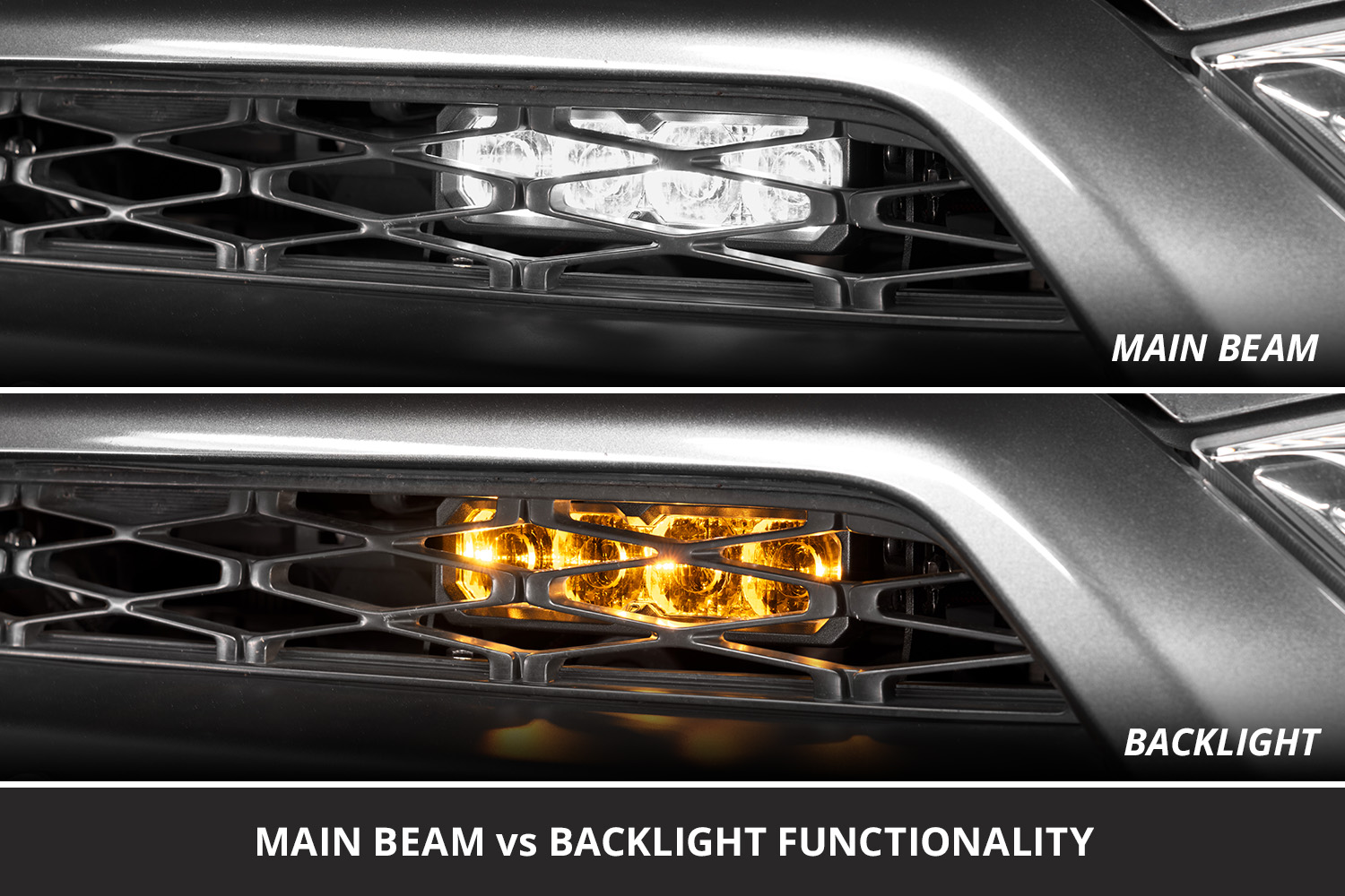 4Runner 2014 SS6 Max LED Kit White Driving - Image 5