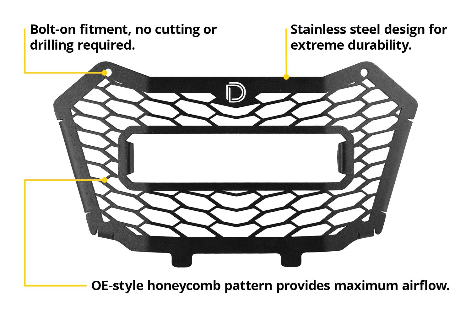 Honda Talon 2019 SS10 Grille Bracket Kit - Image 7