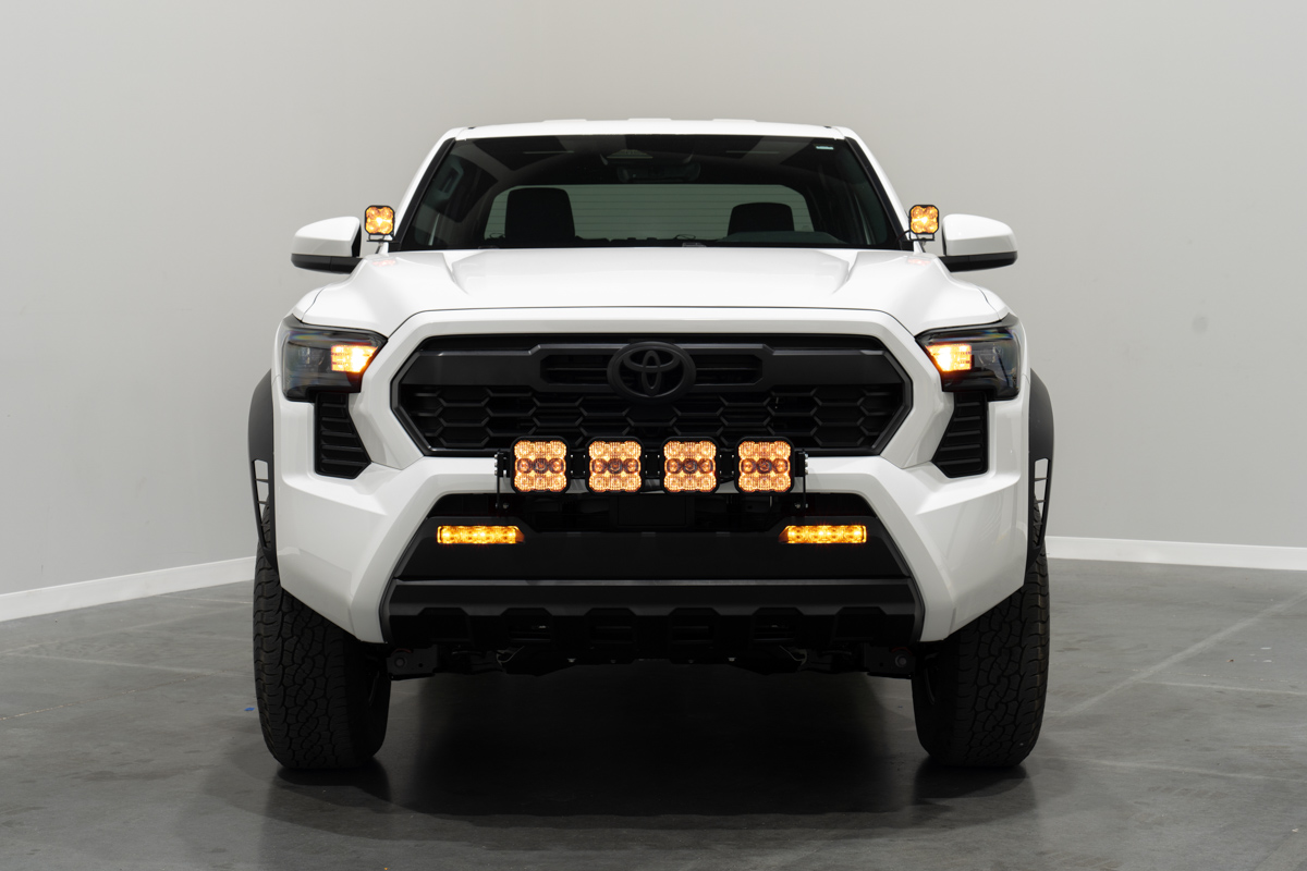 SS5 Grille CrossLink Lightbar Kit for 2024+ Toyota Tacoma  Pro White Combo - Image 5