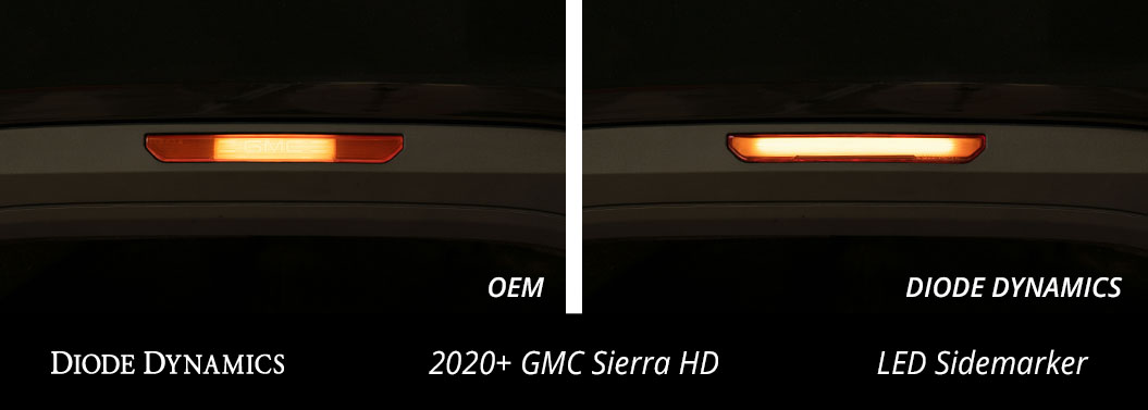LED Sequential Sidemarkers for 2024 GMC Sierra/Canyon  Clear (set) - Image 6