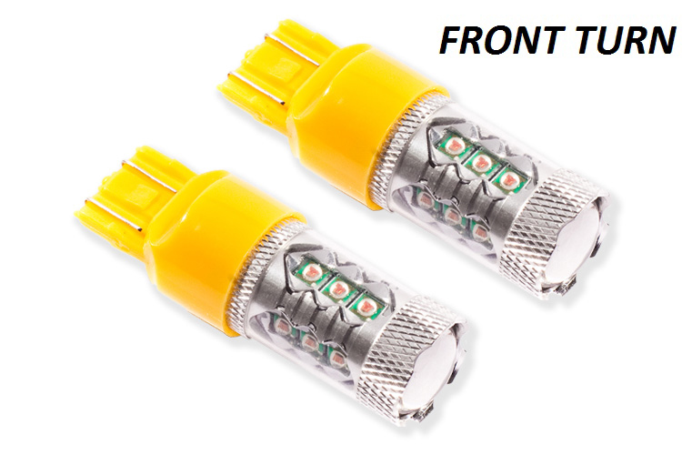 Front Turn Signal LEDs for 2018-2023 Jeep JL Wrangler Sport (pair)