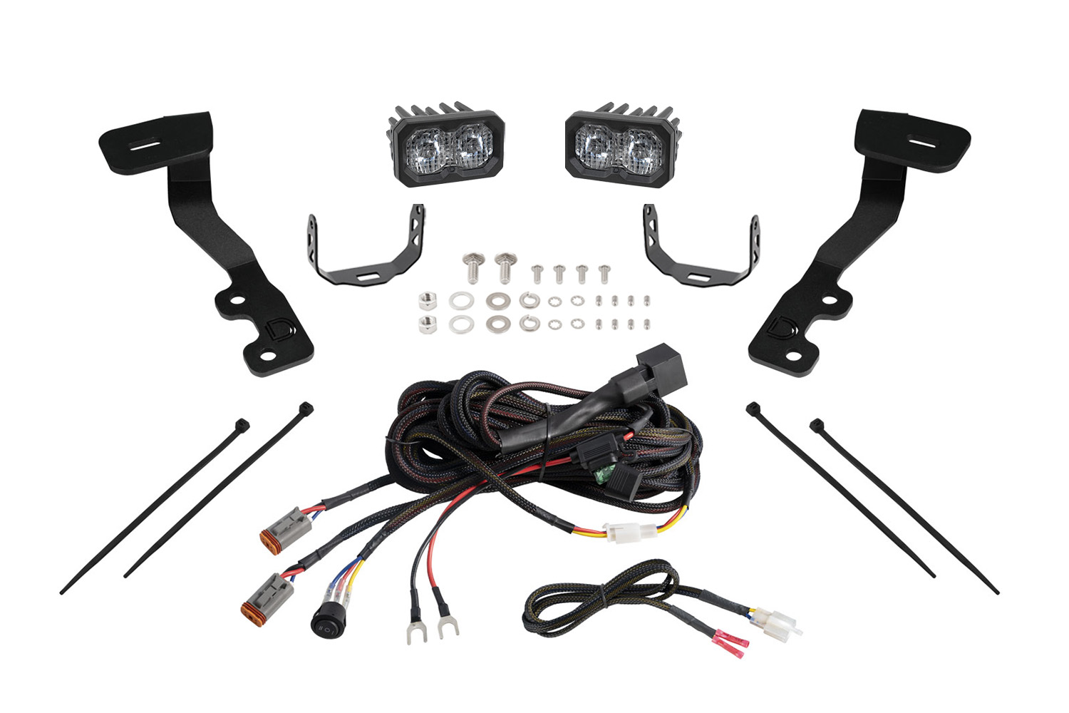Stage Series Ditch Light Kit for 2022+ Toyota Tundra C2 2.0 Sport White Combo/Driving - Image 2