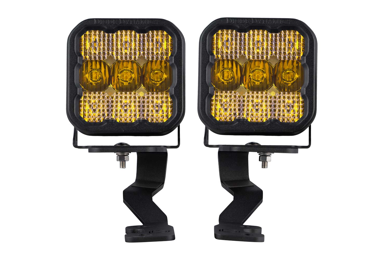 Stage Series Ditch Light Kit for 2022+ Toyota Tundra  SS5 Pro Yellow Combo - Image 2