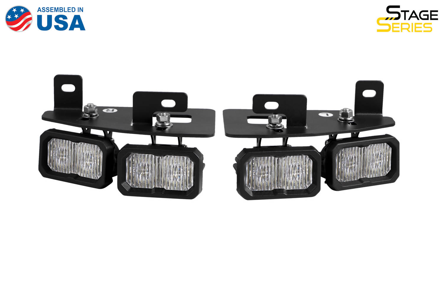Stage Series Fog Pocket Mounting Brackets for 2019-2024 Ram - Image 3