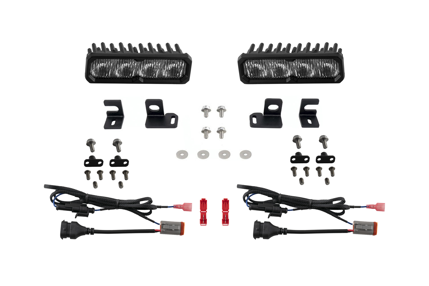 Tacoma/4Runner Fog SS6 Sport LED Kit White - Image 2