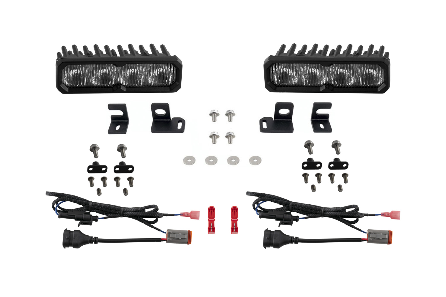Tacoma/4Runner Fog SS6 Pro LED Kit White - Image 7
