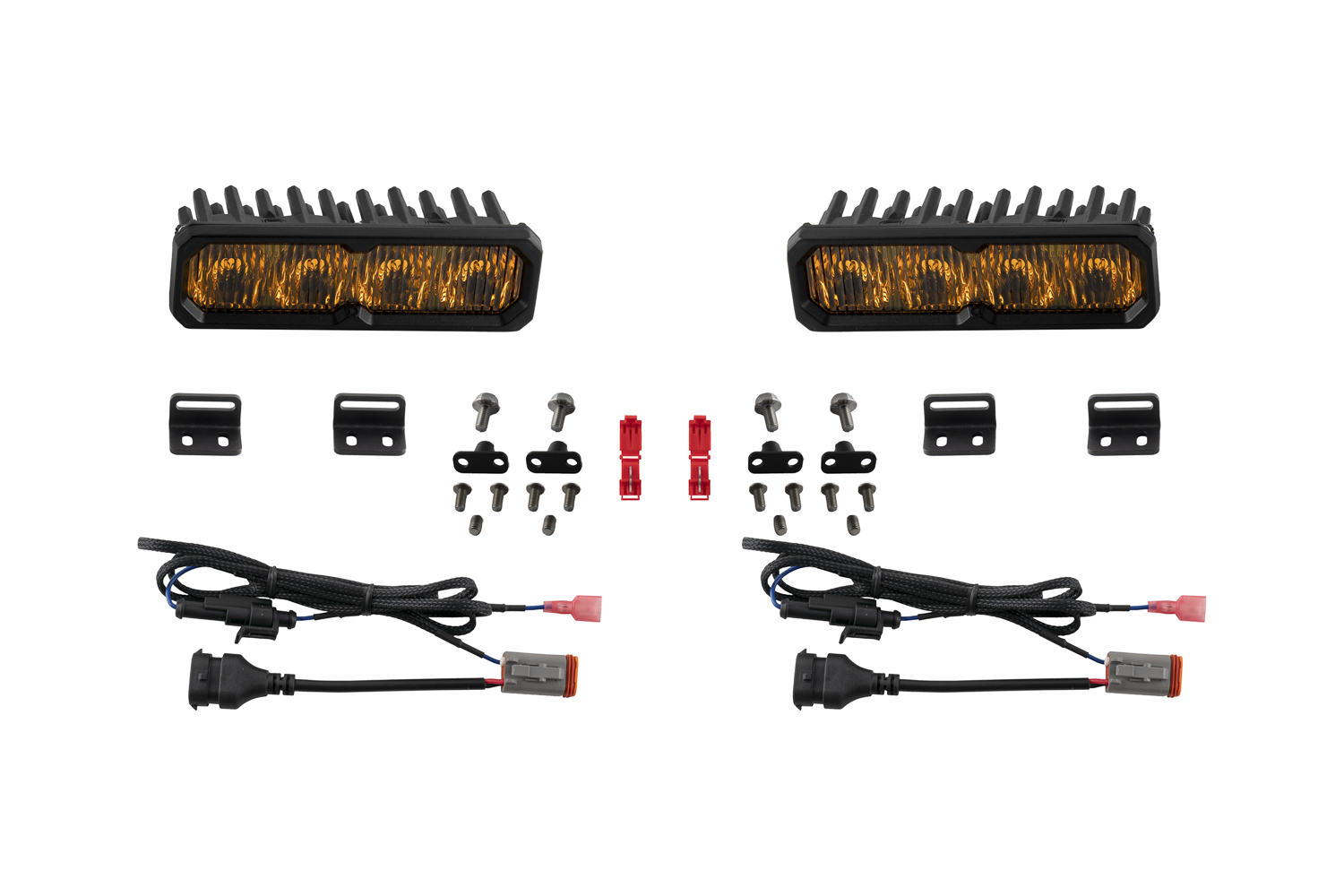 Tundra/Sequioa Fog SS6 Pro LED Kit Yellow - Image 2