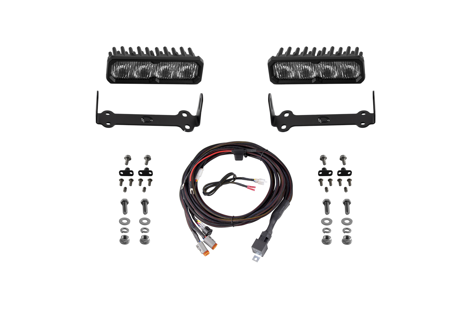 4Runner 2014 SS6 Pro LED Kit White Fog - Image 2