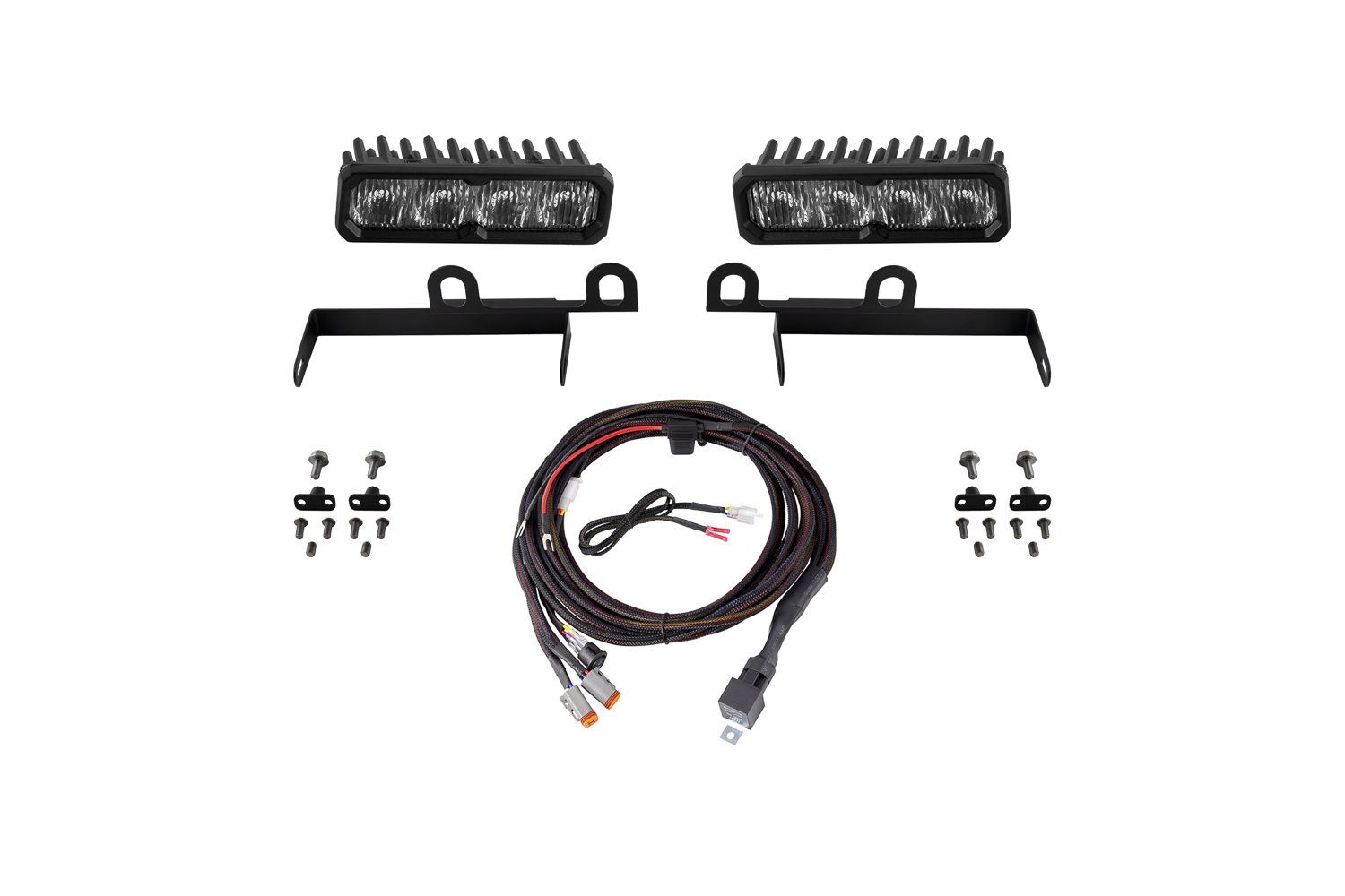 Ram 2013 SportExpress SS6 Pro LED Kit White Fog - Image 2