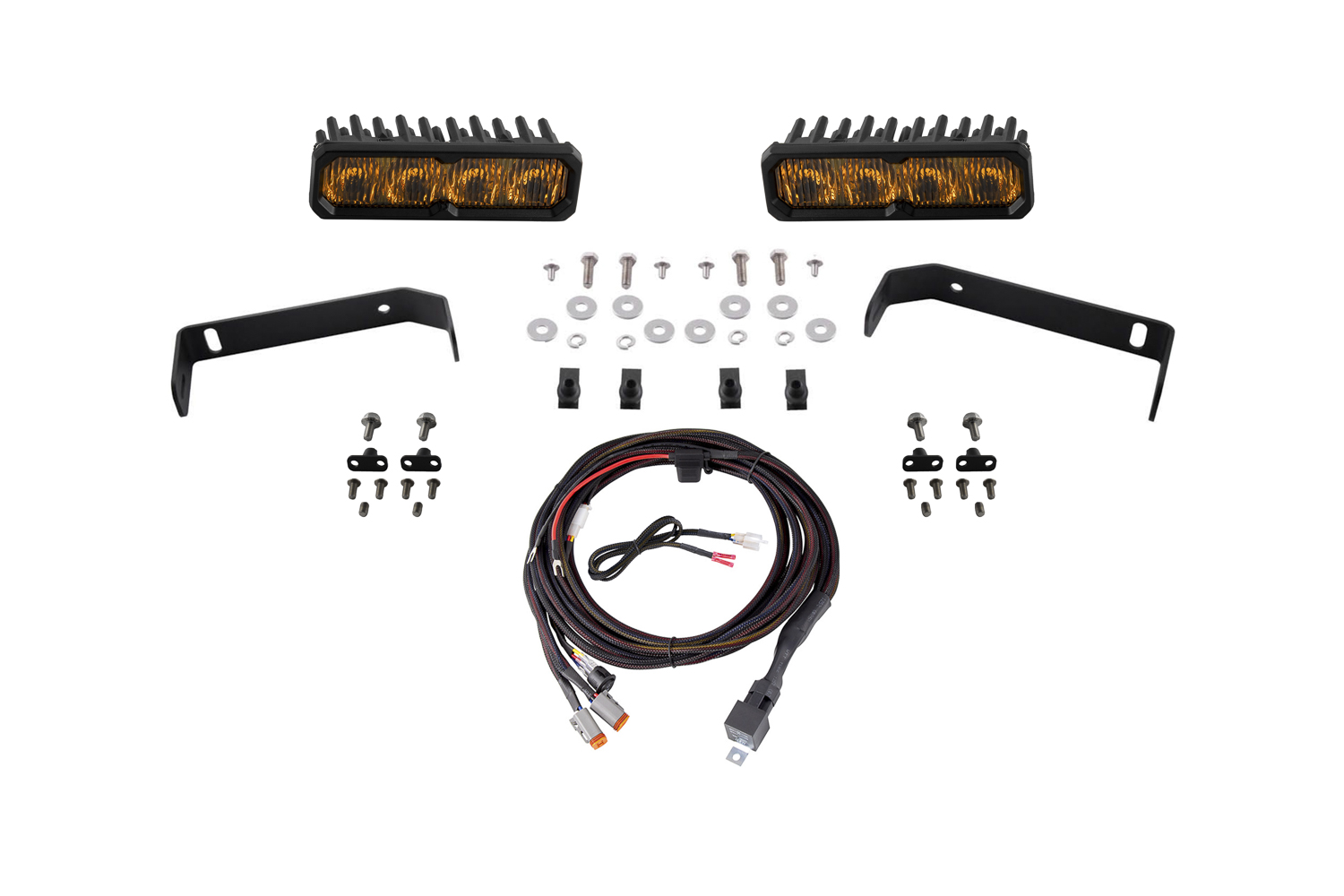 Ranger 2019 SS6 Max LED Kit Yellow Fog - Image 2