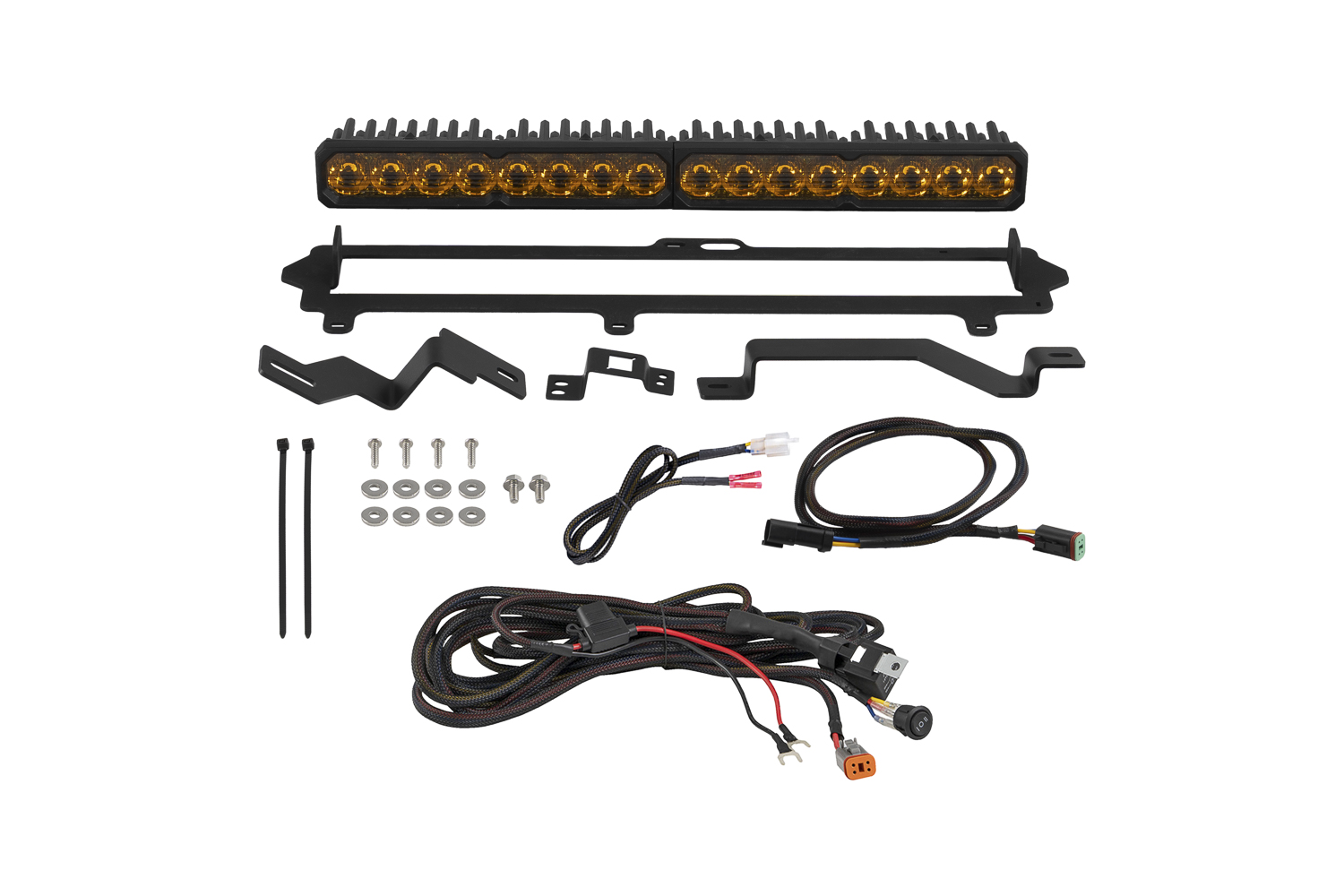 Tundra 2022 Pro Grille SS20 Pro LED Kit Yellow Driving - Image 2