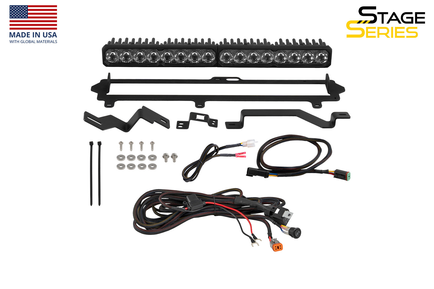 Tundra 2022 Pro Grille SS20 Pro LED Kit Yellow Combo - Image 10