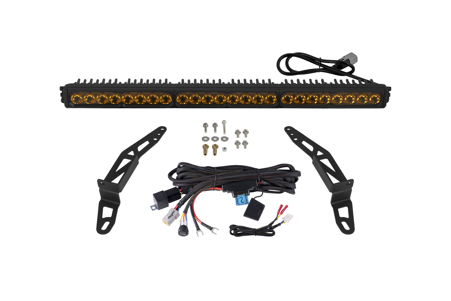 Jeep 2018 SS30 Bumper LED Kit Sport Yellow Driving - Image 2