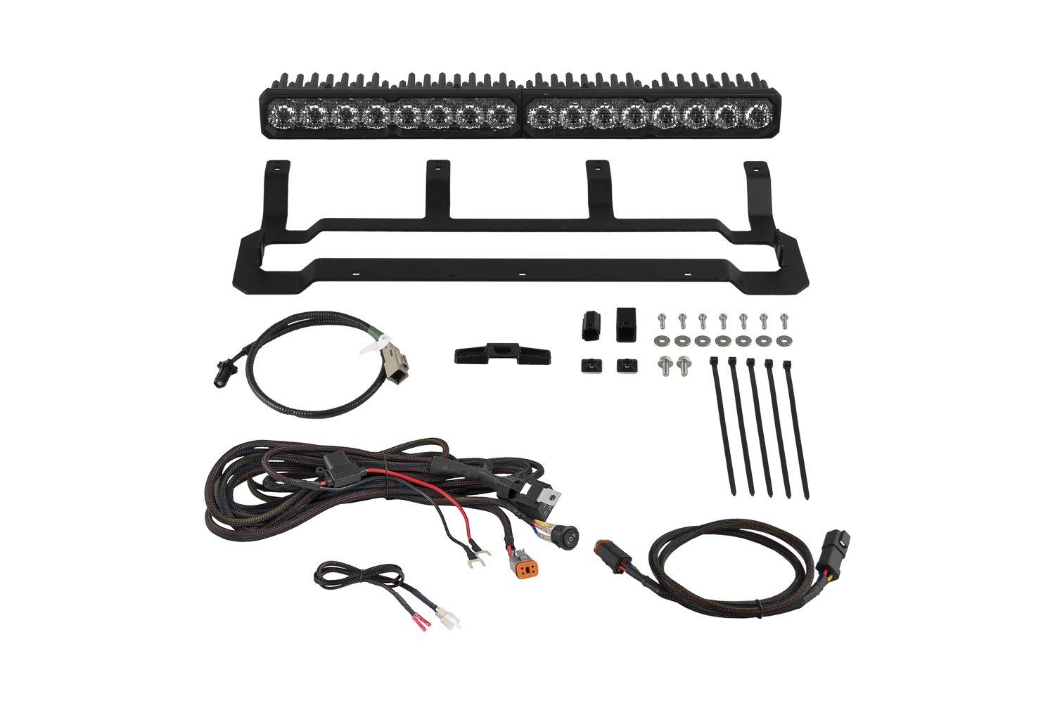 4Runner 2025 TRD Pro Grille SS20 Pro White Combo - Image 2