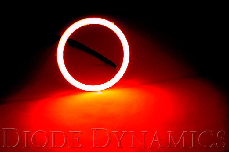 Mediate Barbermaskine motto HD LED Red Halo Rings (pair)