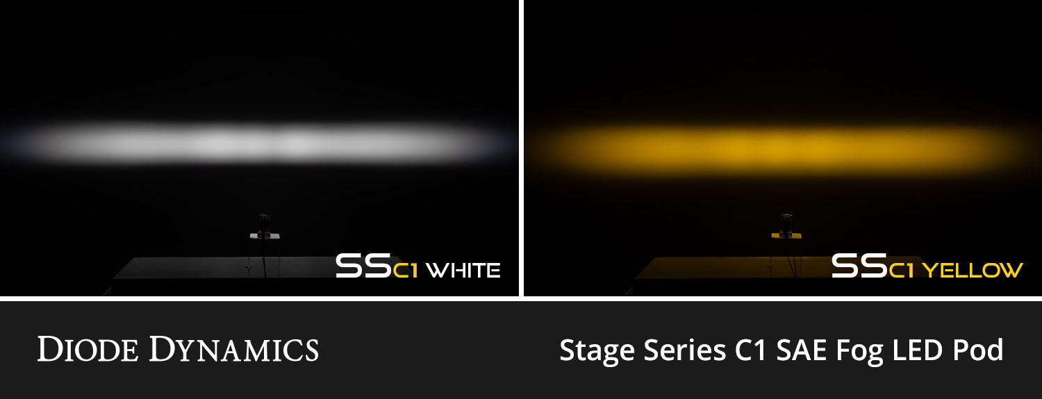 SSC1 LED Fog Light Kit SAE Fog for 2023-2025 Chevrolet Colorado  Yellow - Image 7