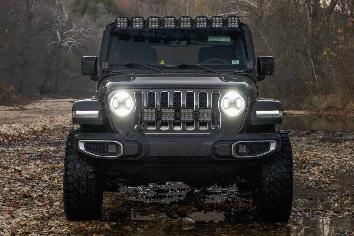 Off-Road Lighting in Jeep Wrangler Headlights