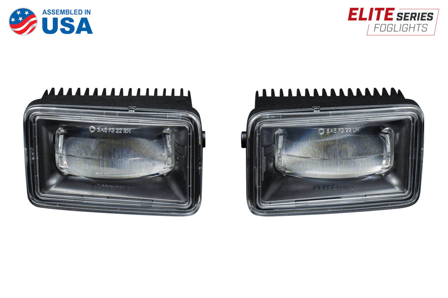 Elite Series LED Ford Fog Lights for F150 and F250 Out of Box