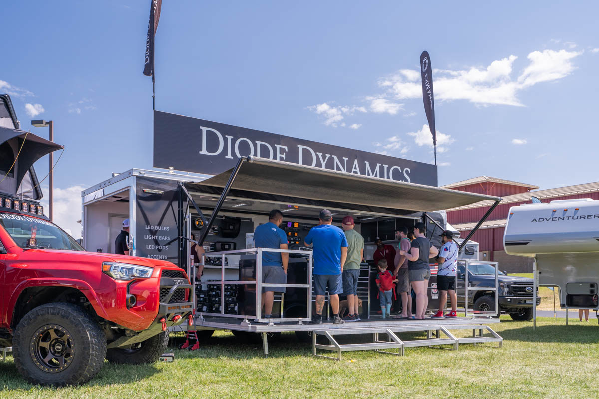 Diode Dynamics Mobile Showroom at Overland Expo PNW 2023