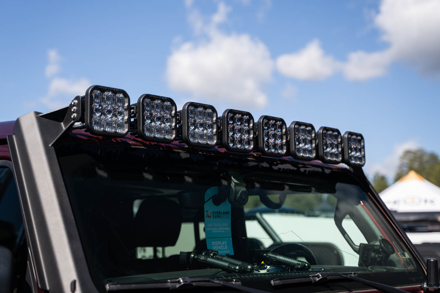 SS5 Windshield CrossLink LED Off-Road Light bar for Jeep Wrangler JL