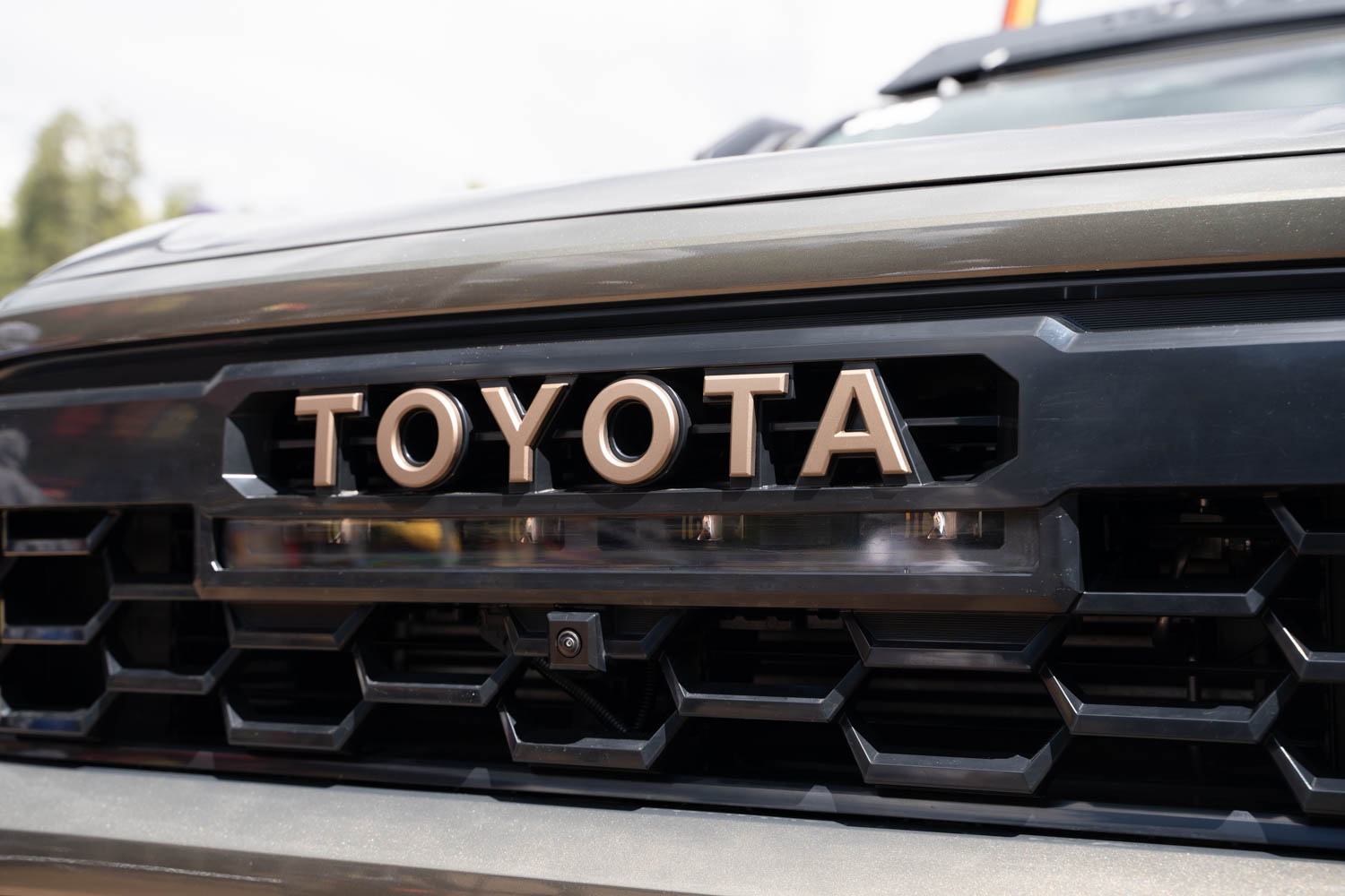 2024 Toyota Tacoma Grille Traihunter Light Bar positions