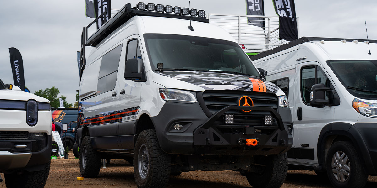 Mercedes Sprinter Overlanding Build at Overland Expo Mountain West 2023